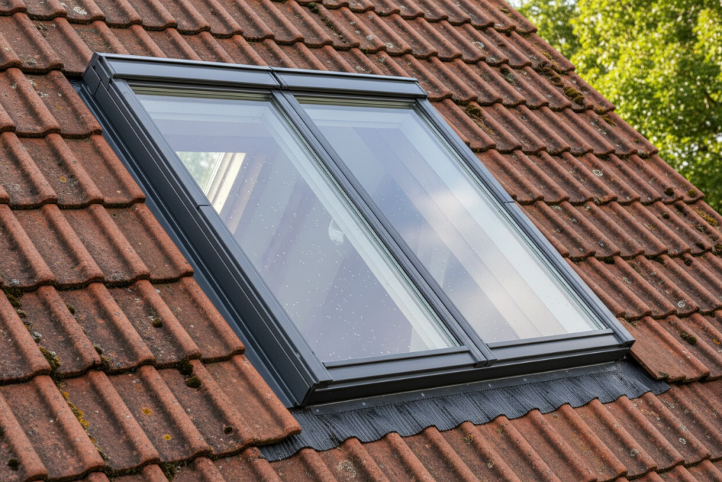 Dakraam bij 60 jaar oude woning
